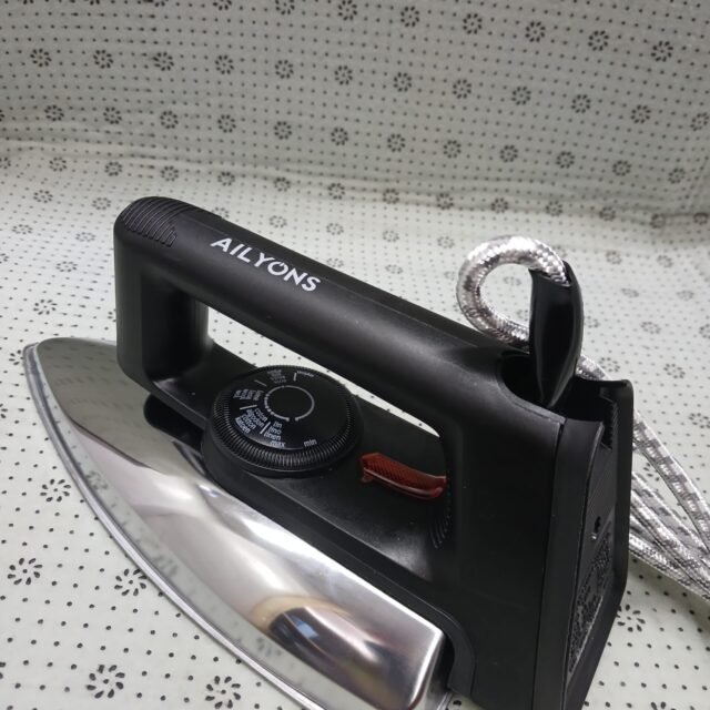 Ailyons HD199A Electric Iron – Durable, High-Performance Dry Iron